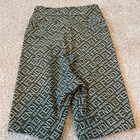 Skims x Fendi shorts in Green Small NWT - Picture 2 of 3